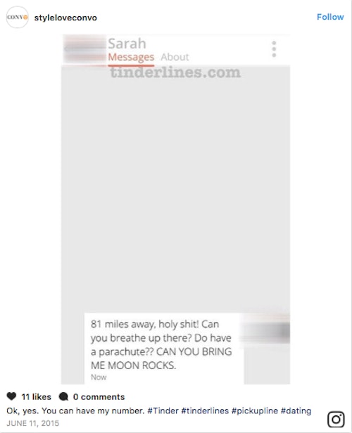 The Best Opening Lines On Tinder To Secure A Date Grazia